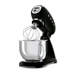 Smeg Brotbacken|Küchenmaschine SMF03 4,8 l 800 W 50's Style schwarz