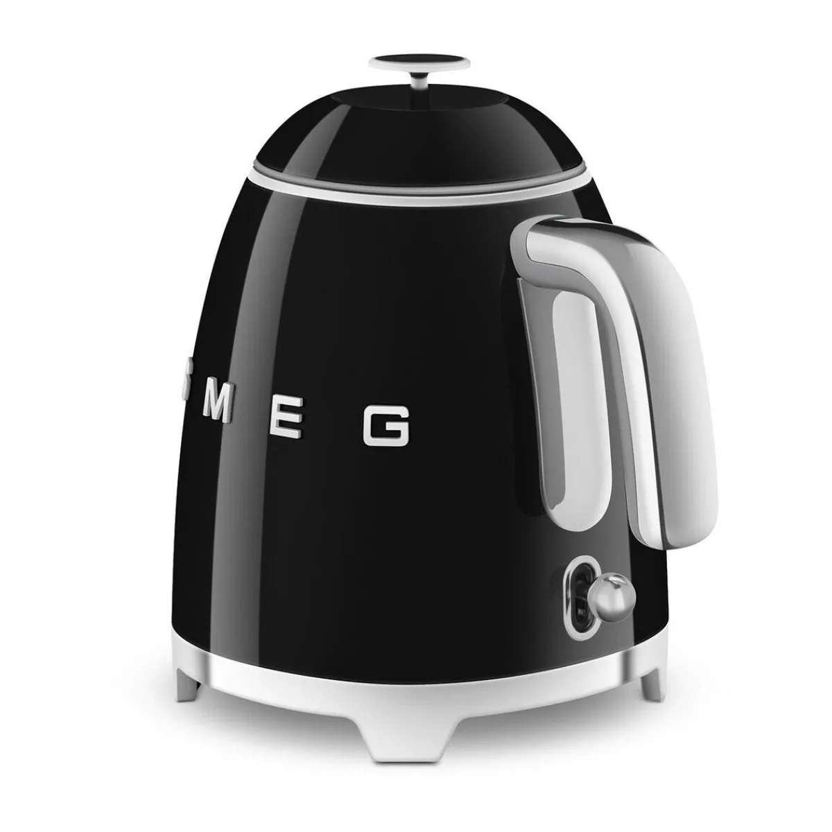 Smeg Kochwelt Entdecken|Mini-Wasserkocher 0,8 l 1400 W 50’s Style schwarz
