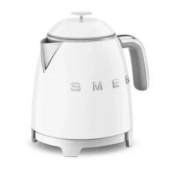 Smeg Kochwelt Entdecken|Wasserkocher|Mini-Wasserkocher 0,8 l 1400 W 50’s Style weiss
