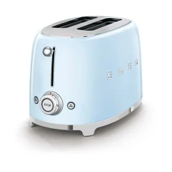 Smeg Kochwelt Entdecken|Weihnachten|2-Schlitz-Toaster TSF01 950 W 50's Style pastellblau