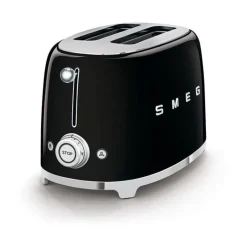2-Schlitz-Toaster TSF01 950 W 50's Style schwarz<Smeg Hot