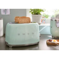 2-Schlitz-Toaster TSF01 31x19x20 cm 950 W 50's Style pastellgrün<Smeg Outlet