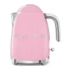 Smeg Wasserkocher|Wasserkocher KLF03 1,7 l 2400 W 50’s Style pink