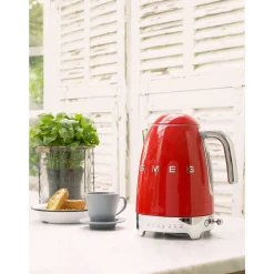 Wasserkocher KLF04 1,7 l 2400 W 50’s Style rot<Smeg Outlet