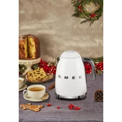 Smeg Kochwelt Entdecken|Wasserkocher|Wasserkocher KLF03 1,7 l 2400 W 50’s Style weiss