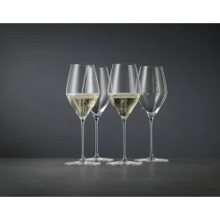 Champagnerglas 2er-Set Hi-Lite mit Moussierpunkt klar<Spiegelau Sale
