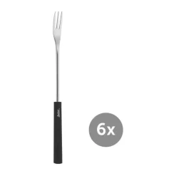 Käsefonduegabeln 6er-Set Basic schwarz<Spring Online