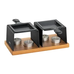 Spring Raclette|Bestseller|Käse-Raclette für 2 24x13x8 cm Gourmet anthrazit