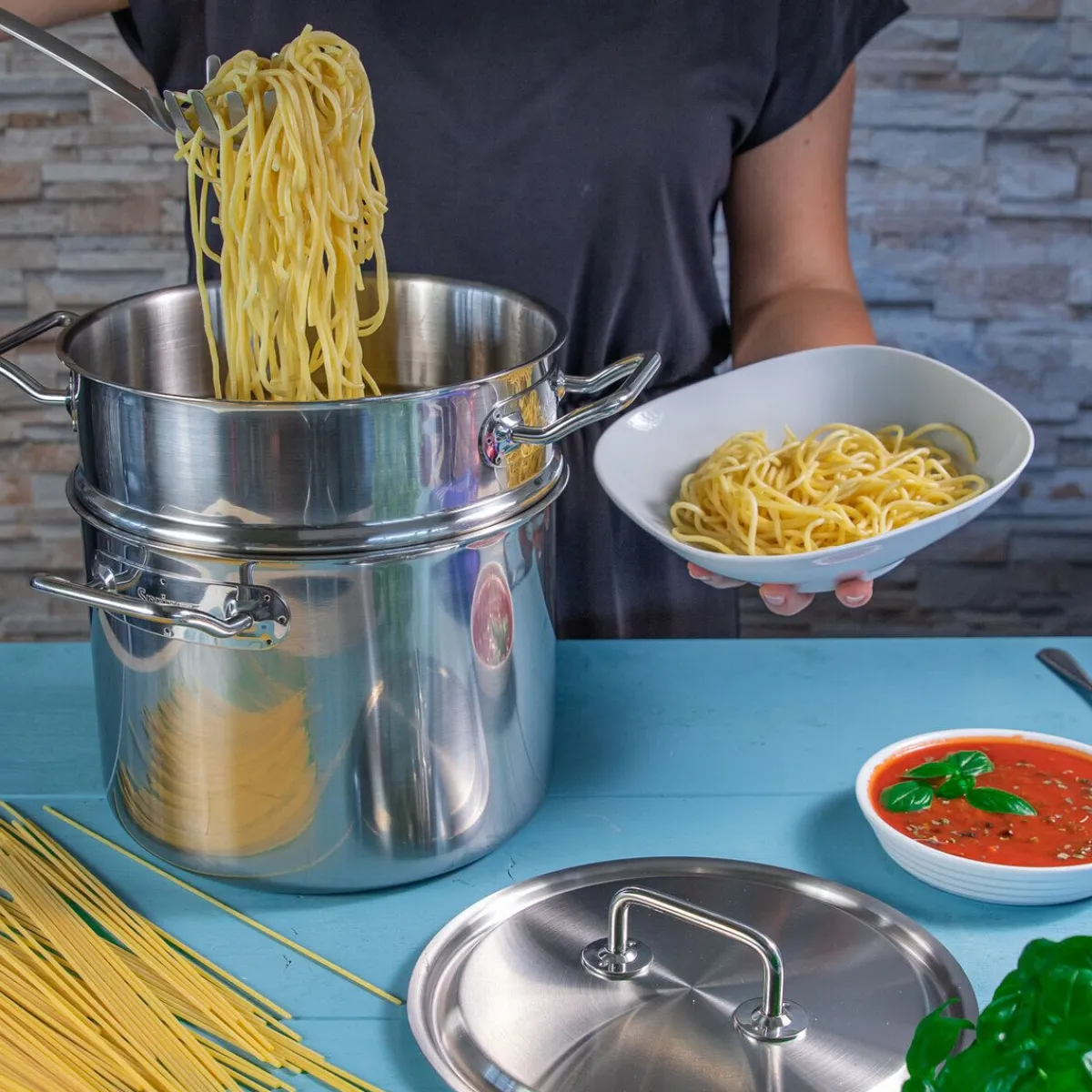 Pasta Set 22 cm Brigade Premium<Spring