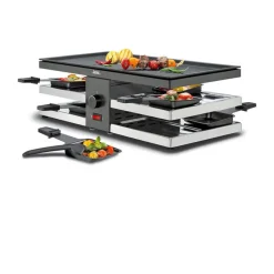 Raclette für 8 47x24x16 cm Fun schwarz<Spring Clearance