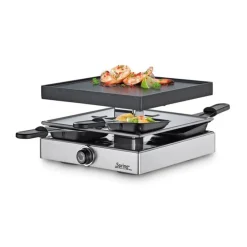 Raclette für 4 22x22x14 cm Classic edelstahl<Spring Online