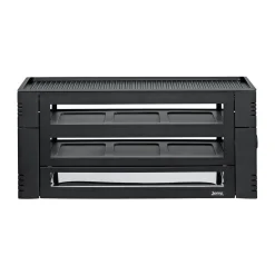 Raclette Pizza für 6 46x22x16 cm schwarz<Spring Online