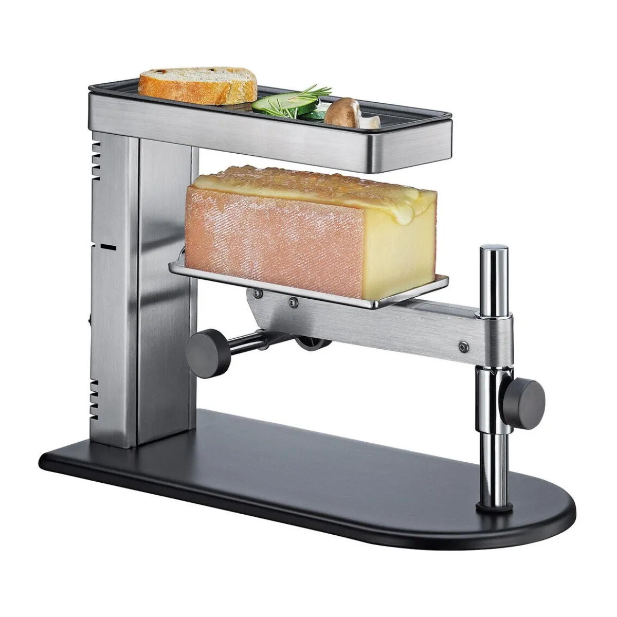 Spring Raclette|Kochwelt Entdecken|Raclette-Ofen 36x17x25 cm Chalet edelstahl