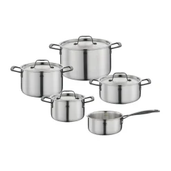 Spring Kochwelt Entdecken|Töpfe|Topf-Set 5-tlg. Gourmet schwarz