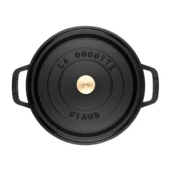 Staub Kochwelt Entdecken|Bräter|Cocotte 30 cm schwarz