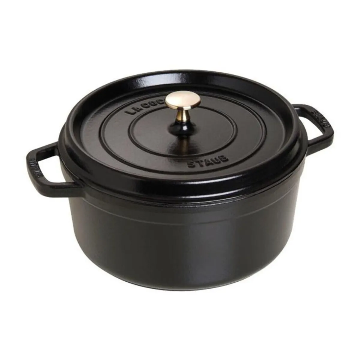 Cocotte 26 cm schwarz<Staub Online