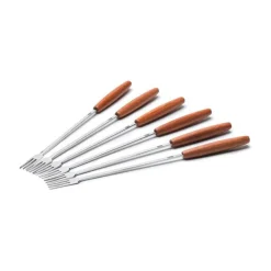Käsefonduegabel 6er-Set natur<Stöckli Best