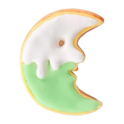 Städter Backzubehör|Kochwelt Entdecken|Ausstecher Mond mit Gesicht 6 cm edelstahl