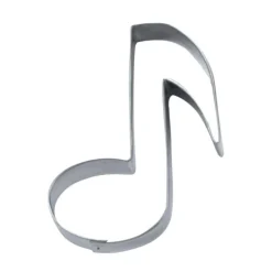 Städter Backzubehör|Kochwelt Entdecken|Ausstecher Note 7,5 cm silber