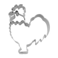 Städter Kochwelt Entdecken|Backzubehör|Präge-Ausstecher Hahn 6 cm edelstahl
