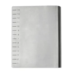 Profi Teigkarte Edelstahl 15x12 cm<Städter Online