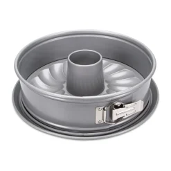 Springform mit Flach- und Rohrboden 26 cm We love baking grau<Städter Outlet