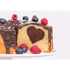 Springform mit Flach- und Rohrboden 26 cm We love baking grau<Städter Outlet