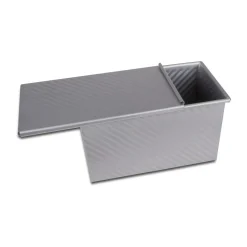 Toastbrotform mit Deckel 22x12x11 cm We love baking grau<Städter Online