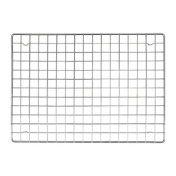 Städter Kochwelt Entdecken|Backzubehör|Torten-/Kühlgitter 45x32 cm grau