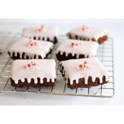 Städter Kochwelt Entdecken|Backzubehör|Torten-/Kühlgitter 45x32 cm grau