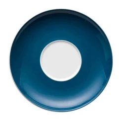 Cappuccino-Untertasse 16 cm Sunny Day Petrol<Thomas Best