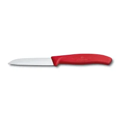 Gemüsemesser 8 cm Swiss Classic rot<Victorinox Hot