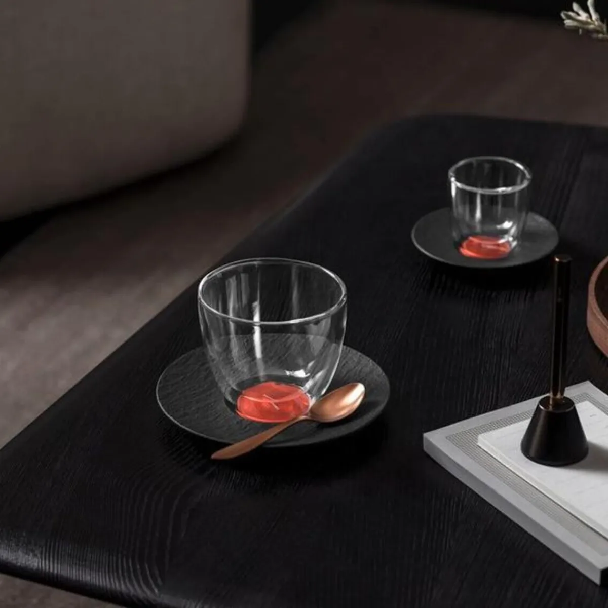 Café au Lait Untertasse 17 cm Manufacture Rock Glow<Villeroy & Boch Sale