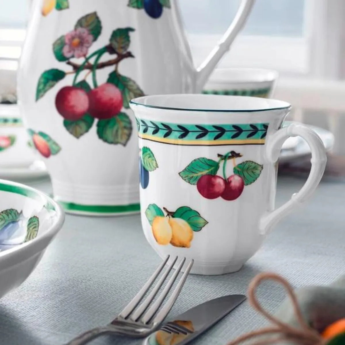 Villeroy & Boch Becher|Henkelbecher 0,38 l French Garden Fleurence