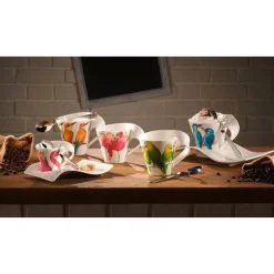 Villeroy & Boch Becher|Henkelbecher 0,24 l NewWave Caffè Rosa Flamingo