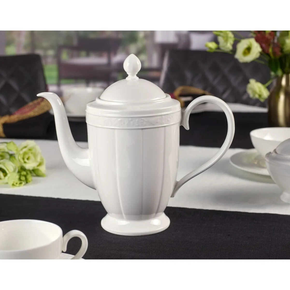 Kaffeekanne 1,2 l White Pearl<Villeroy & Boch Outlet