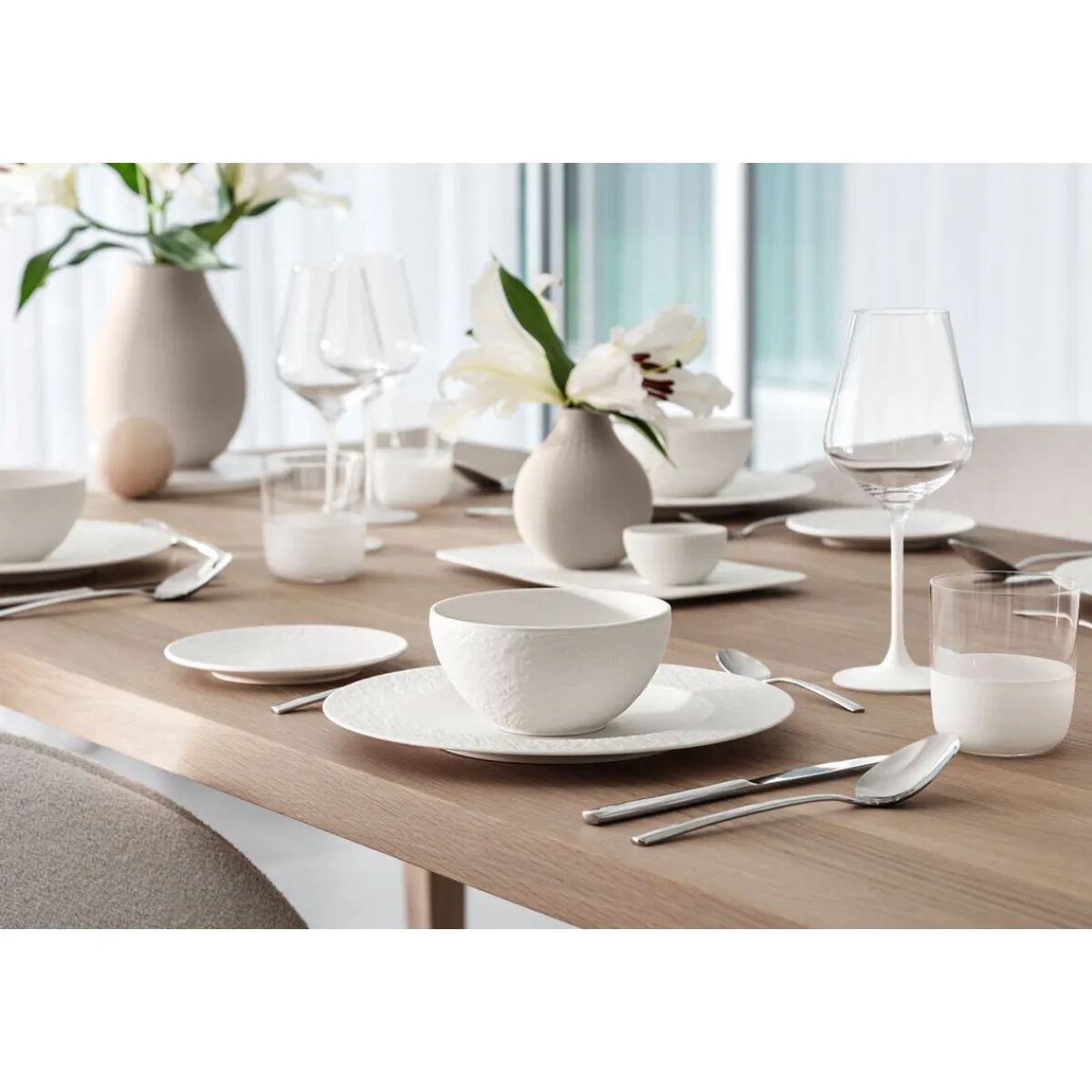 Rotweinkelch 4er-Set Manufacture Rock blanc<Villeroy & Boch Online
