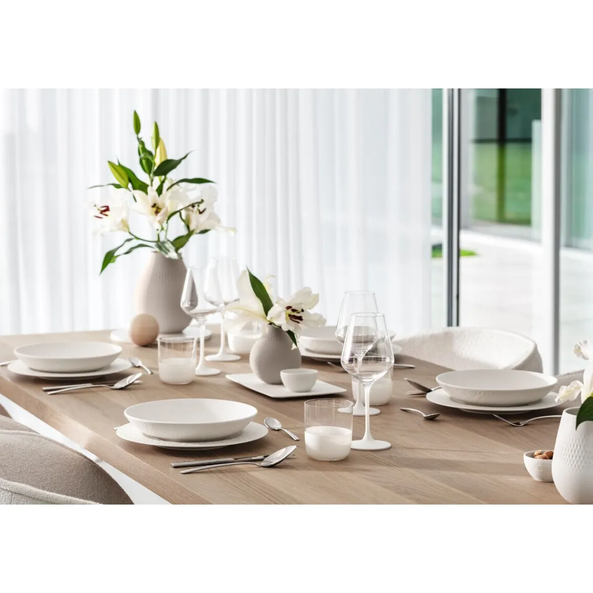 Rotweinkelch 4er-Set Manufacture Rock blanc<Villeroy & Boch Online