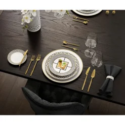 Villeroy & Boch Kuchengabeln|Dessert- Und Vorspeisegabeln|Signature Dessertgabel 19 cm MetroChic d‘Or