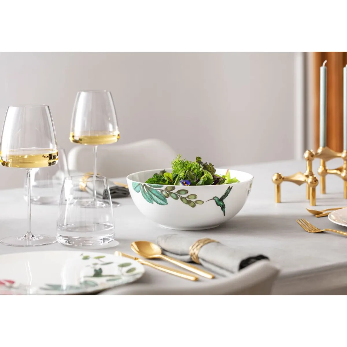 Villeroy & Boch Schüsseln|Signature Salat-/Servierschüssel 23 cm Avarua weiß