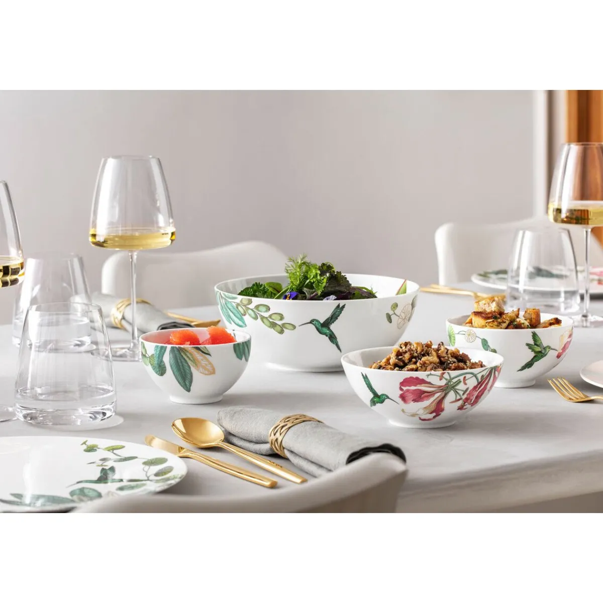 Villeroy & Boch Schüsseln|Signature Salat-/Servierschüssel 23 cm Avarua weiß