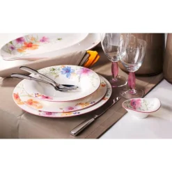 Villeroy & Boch Suppenteller|Sommertafel|Suppenteller 23 cm Mariefleur Basic