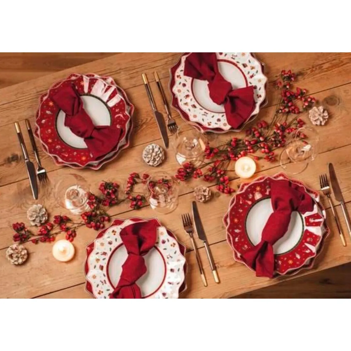 Villeroy & Boch Weihnachtsgeschirr|Suppenteller 26 cm Toy’s Delight