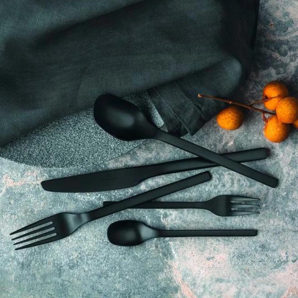 Villeroy & Boch Besteck Set 4 Personen|Tafelbesteck-Set 20-tlg. Manufacture Rock Edelstahl