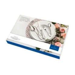 Villeroy & Boch Besteck Set 6 Personen|Tafelbesteck-Set 30-tlg. Mademoiselle Edelstahl