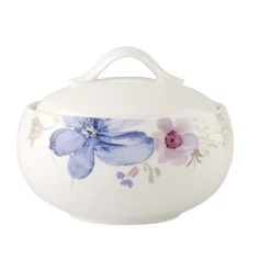 Zuckerdose 0,37 l Mariefleur Gris Basic<Villeroy & Boch Clearance