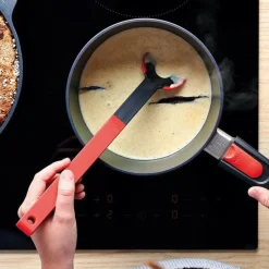 Woll Servierlöffel|Lochlöffel 33 cm Cook!t rot