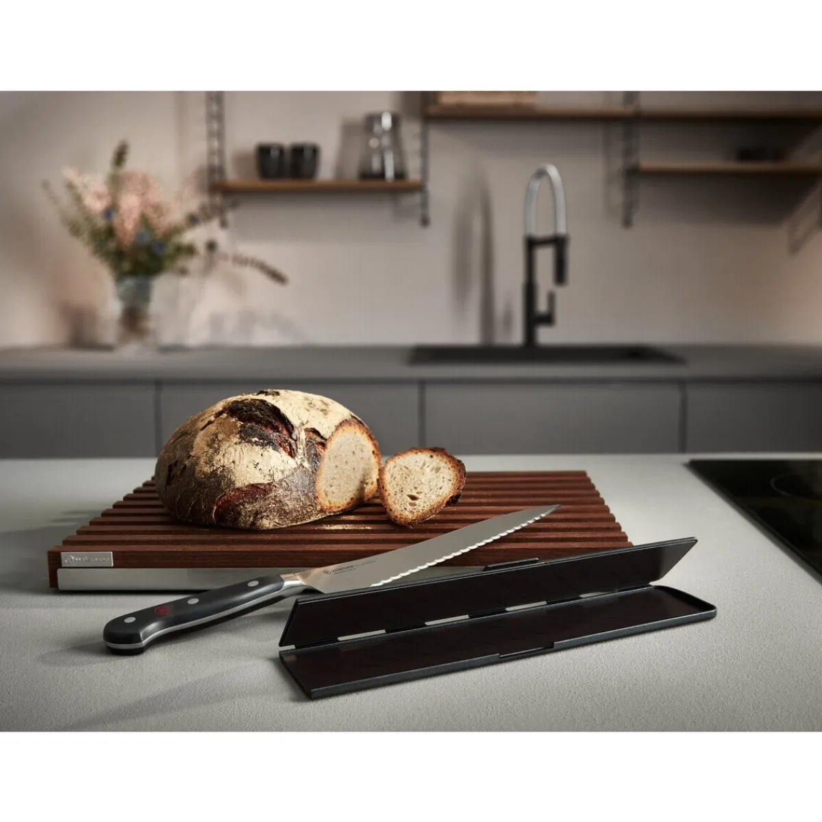 Wüsthof Messer & Co. Entdecken|Messerblöcke|Klingenschützer breit 26 cm schwarz