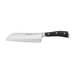Wüsthof Messer & Co. Entdecken|Kräutergarten|Santoku mit Kullenschliff Classic Ikon 17cm