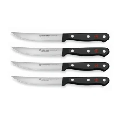 Wüsthof Steakmesser|Messersets|Steakmesser-Set 4-tlg. Gourmet schwarz